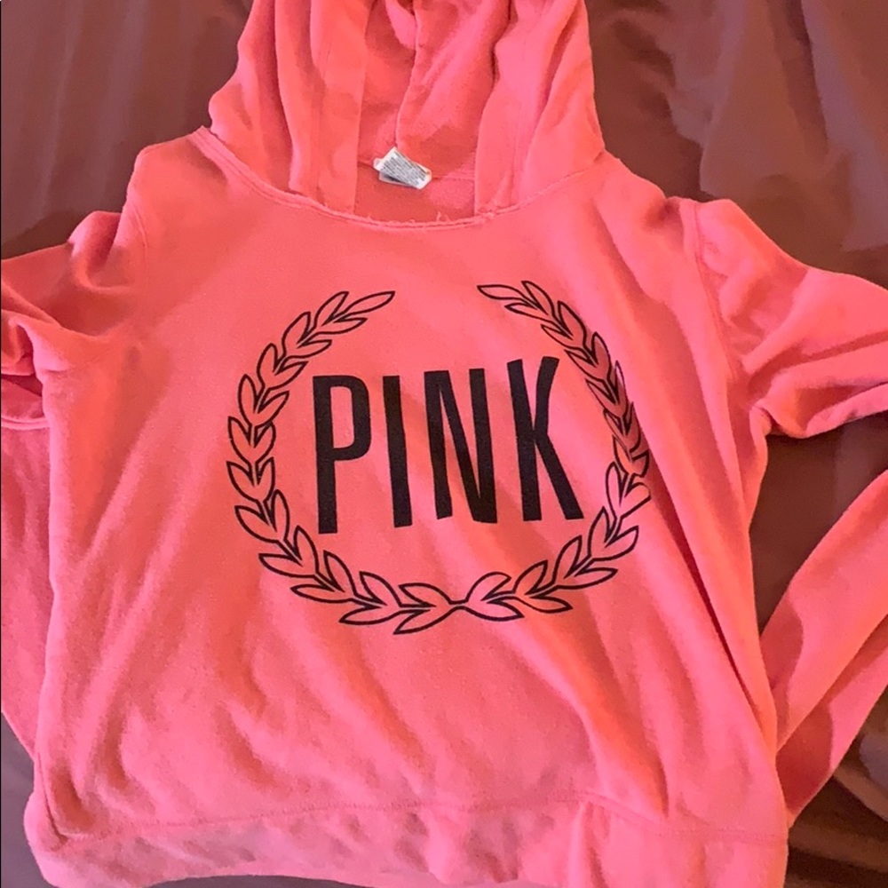 Pink hoodie